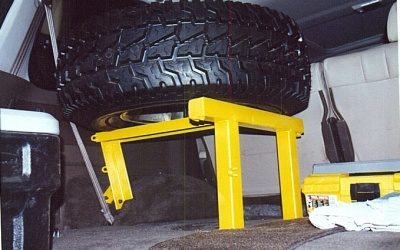 Inside Tire Carrier